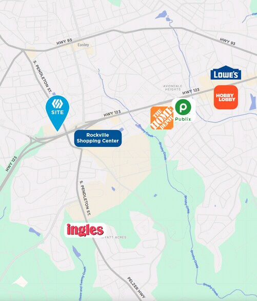 More Photos Of 228 Ross Ave, Easley Flex For Sale