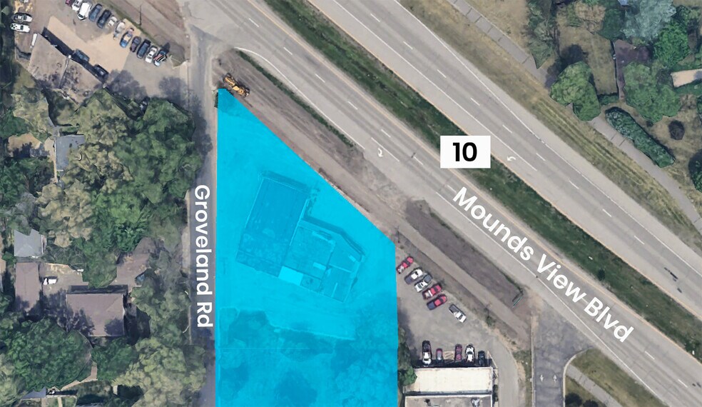 Primary Photo Of 2840 Highway 10 NE, Mounds View Freestanding For Lease