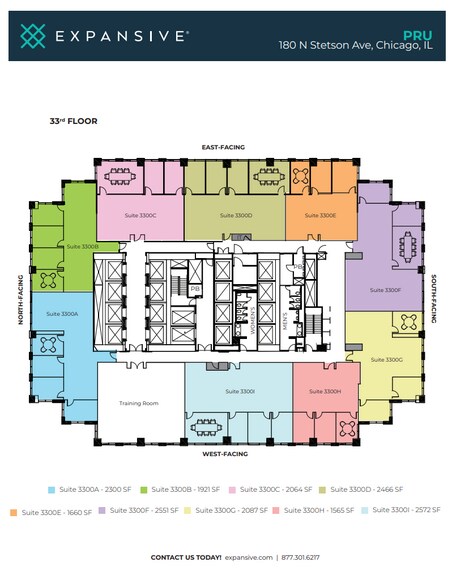 More Photos Of 180 N Stetson Ave, Chicago Coworking Space