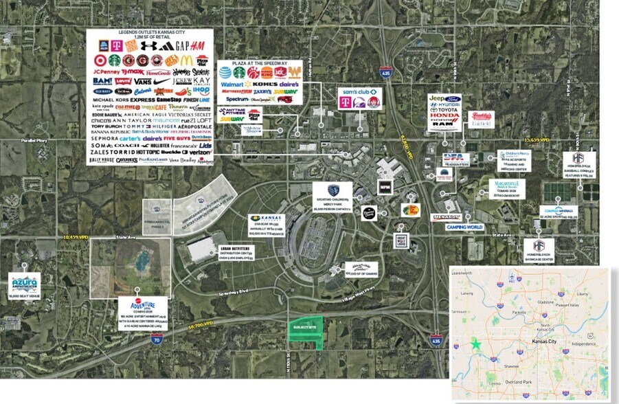 More Photos Of SEC of I-70 & 110th St, Edwardsville Land For Sale