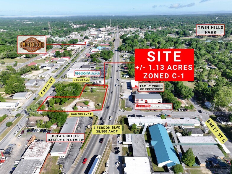 Primary Photo Of 582 Ferdon Blvd, Crestview Land For Sale