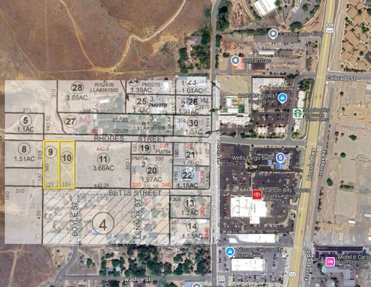 More Photos Of SE Rhodes St & S Curry St, Carson City Land For Sale