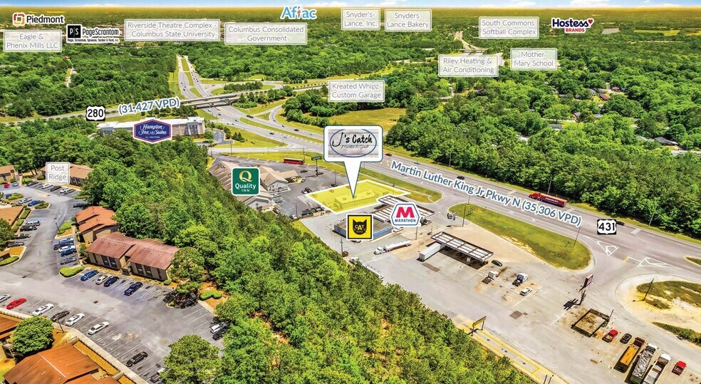 More Photos Of 502 Martin Luther King Jr Pky, Phenix City Restaurant For Sale