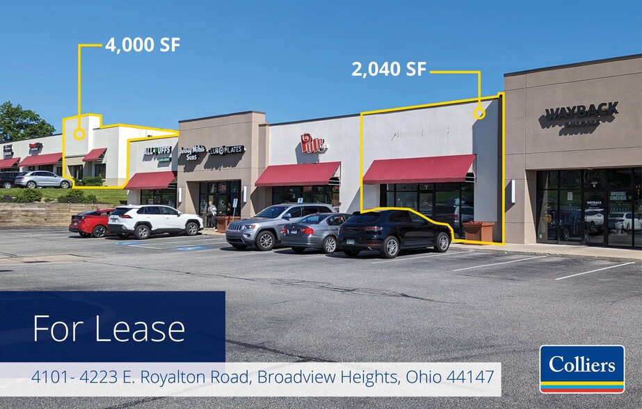 Primary Photo Of 4101-4223 E Royalton Rd, Broadview Heights General Retail For Lease