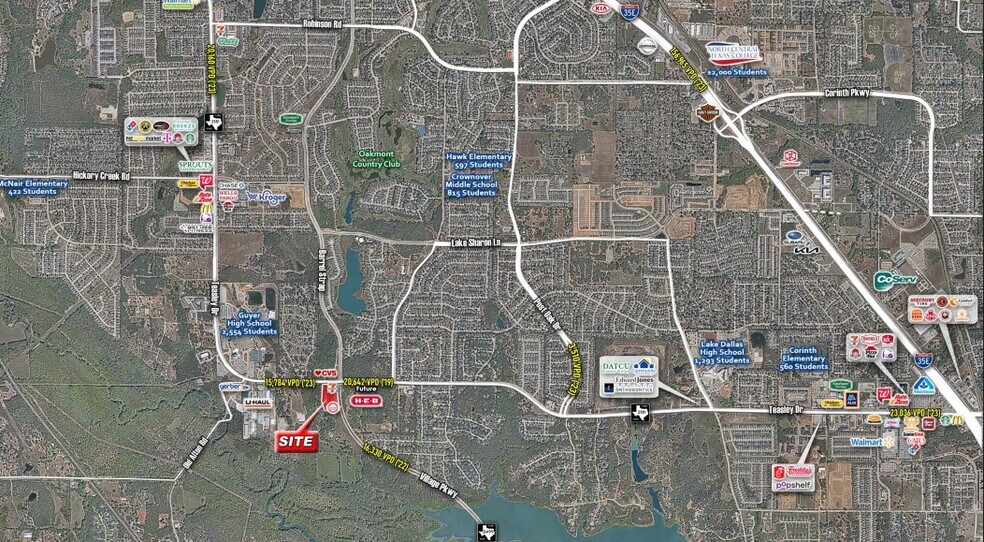 Primary Photo Of FM 2181 & FM 2499 @ Old Alton Rd, Denton Land For Lease