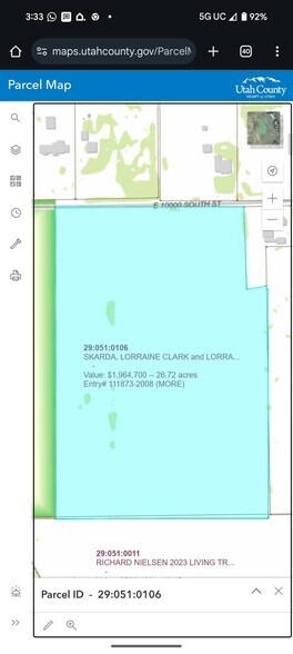 More Photos Of 1044 E 340 S, Salem Land For Sale