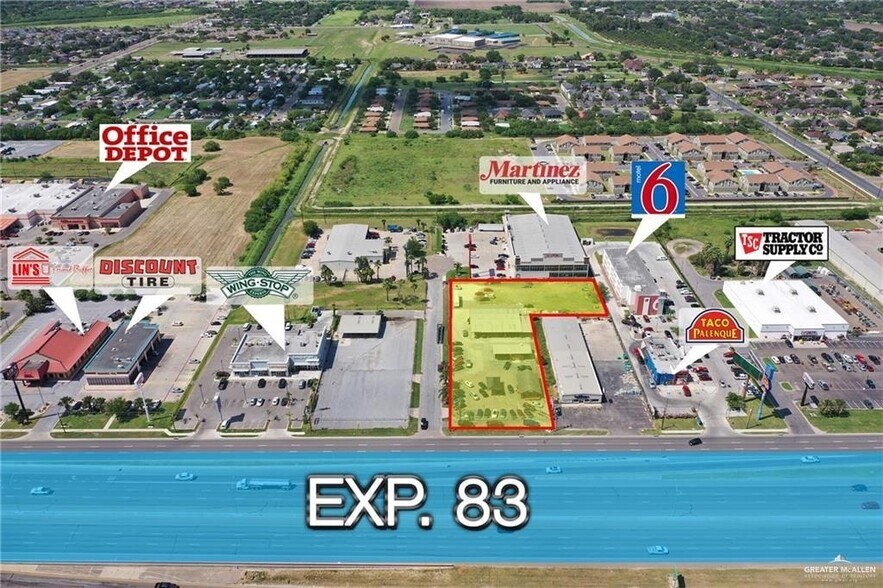 Primary Photo Of 1110 W Expressway 83, Weslaco General Retail For Sale