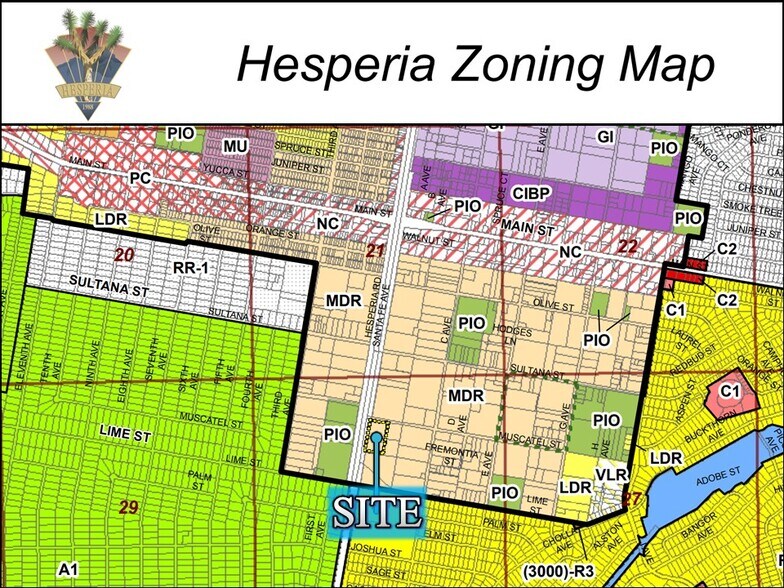 More Photos Of 1 Santa Fe Ave, Hesperia Land For Sale