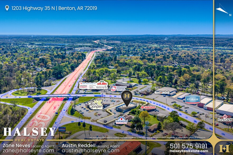 More Photos Of 1203 AR-35, Benton Storefront For Lease