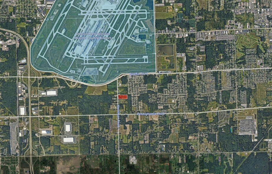 Primary Photo Of 0 Merriman Rd, Romulus Land For Sale