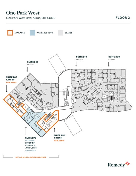 More Photos Of 1 Park West Blvd, Akron Medical For Lease