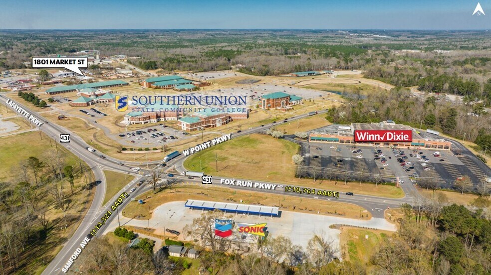Primary Photo Of 1801 Market St, Opelika Light Manufacturing For Lease
