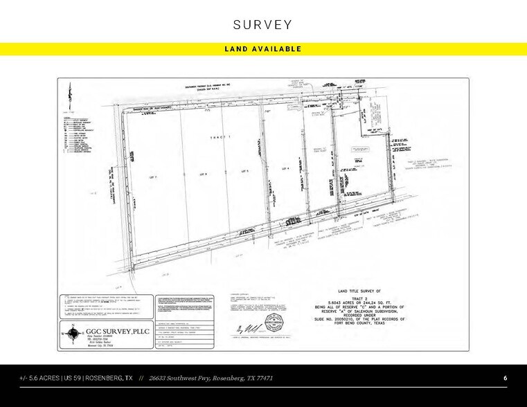 More Photos Of 26633 Southwest Fwy, Rosenberg Land For Sale