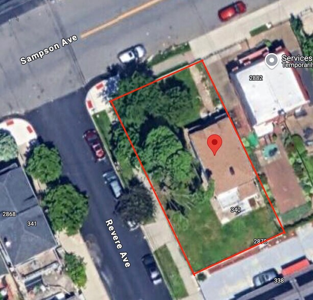Primary Photo Of 2878 Sampson Ave, Bronx Land For Sale