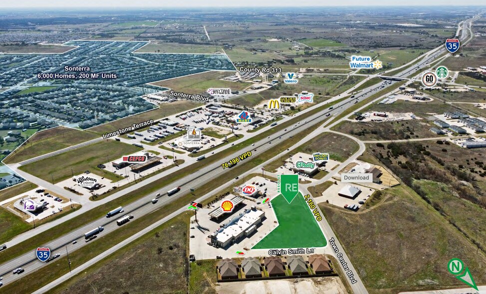 More Photos Of 11775 N Interstate 35 Blvd, Jarrell Land For Sale