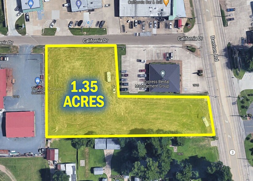 More Photos Of 1800 Benton, Bossier City Land For Sale