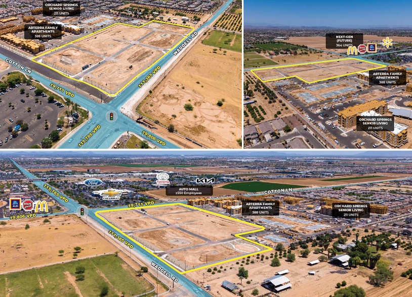 More Photos Of SWC Cotton Lane & Waddell, Surprise Land For Lease
