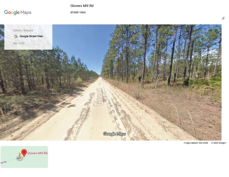 More Photos Of Glovers Mill rd, Gibson Land For Sale