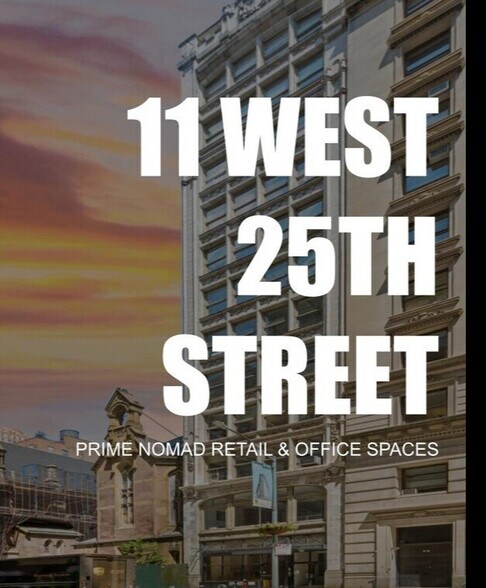 More Photos Of 11 W 25th St, New York Loft Creative Space For Lease