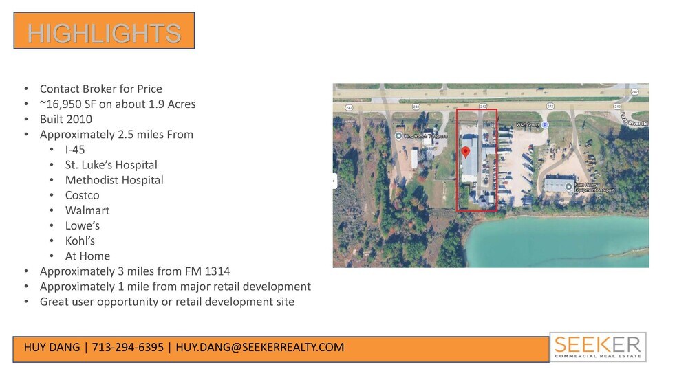 More Photos Of 11066 Highway 242, Conroe Warehouse For Sale