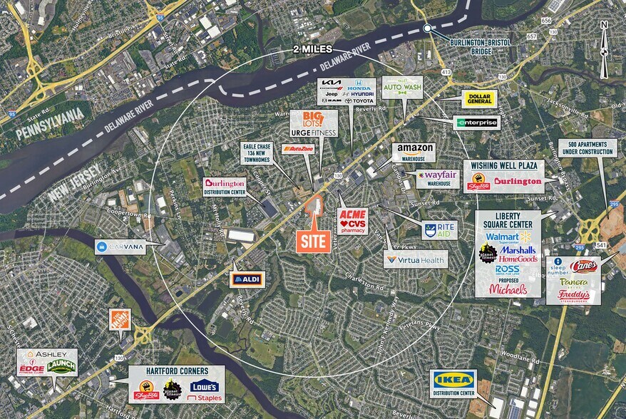 More Photos Of 4340 Route 130, Willingboro Unknown For Lease