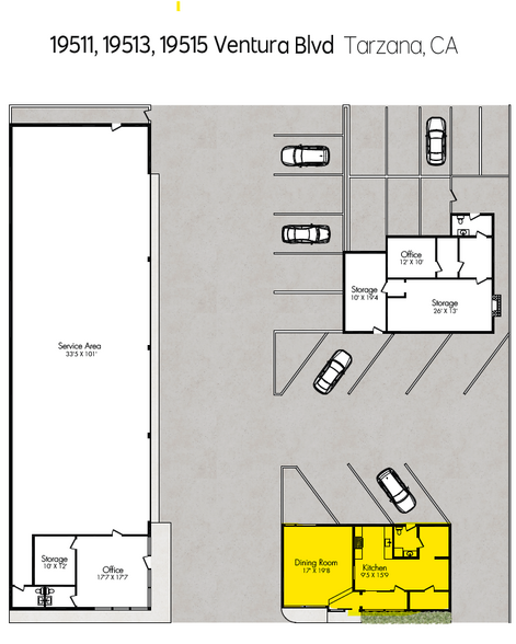 More Photos Of 19511-19513 Ventura Blvd, Tarzana Freestanding For Lease