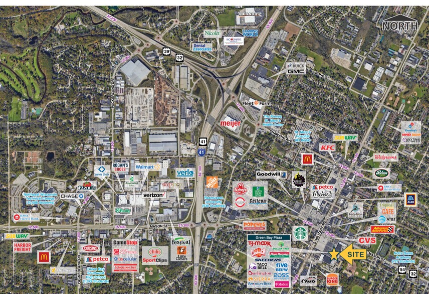 More Photos Of 1499-1593 W Mason St, Green Bay Unknown For Lease