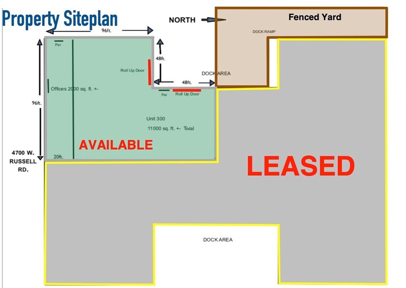 More Photos Of 4700 W Russell Rd, Las Vegas Warehouse For Lease