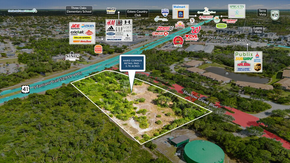 More Photos Of 18600 Tamiami trl, Fort Myers Land For Lease