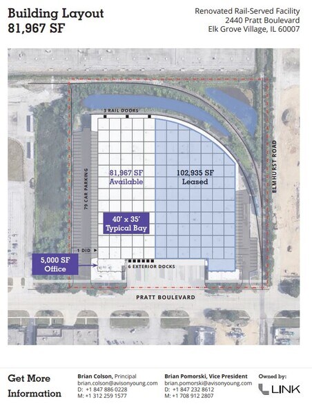 More Photos Of 2440 Pratt Blvd, Elk Grove Village Distribution For Sale