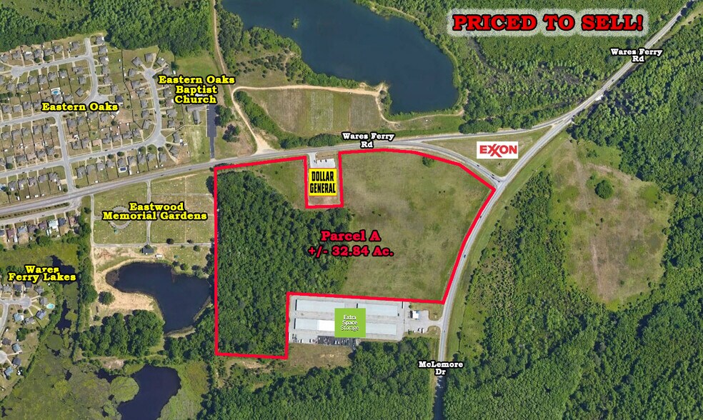 Primary Photo Of McLemore Dr. & Wares Ferry Rd, Montgomery Land For Sale