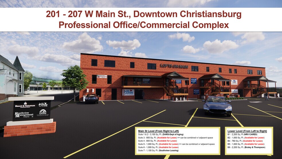 More Photos Of 207 W Main St, Christiansburg Office For Lease