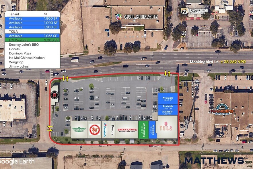 More Photos Of 1820 W Mockingbird Ln, Dallas Storefront For Lease