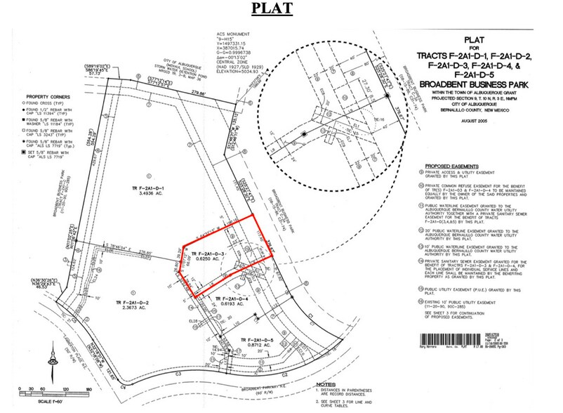 More Photos Of 2621 Broadbent Pky NE, Albuquerque Land For Sale