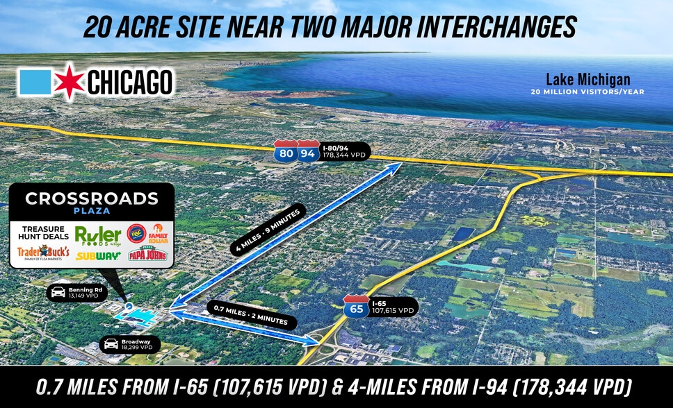 More Photos Of 6100-6136 Broadway, Merrillville Supermarket For Sale