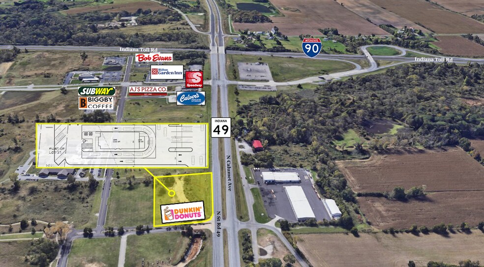 More Photos Of 502 Pintail Trce, Chesterton Freestanding For Lease