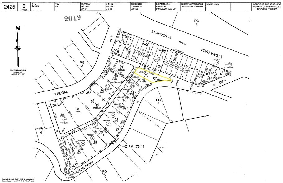 More Photos Of 3643 Fredonia Dr, Los Angeles Land For Sale