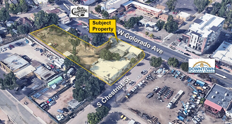Primary Photo Of 605 W Colorado Ave, Colorado Springs Land For Sale