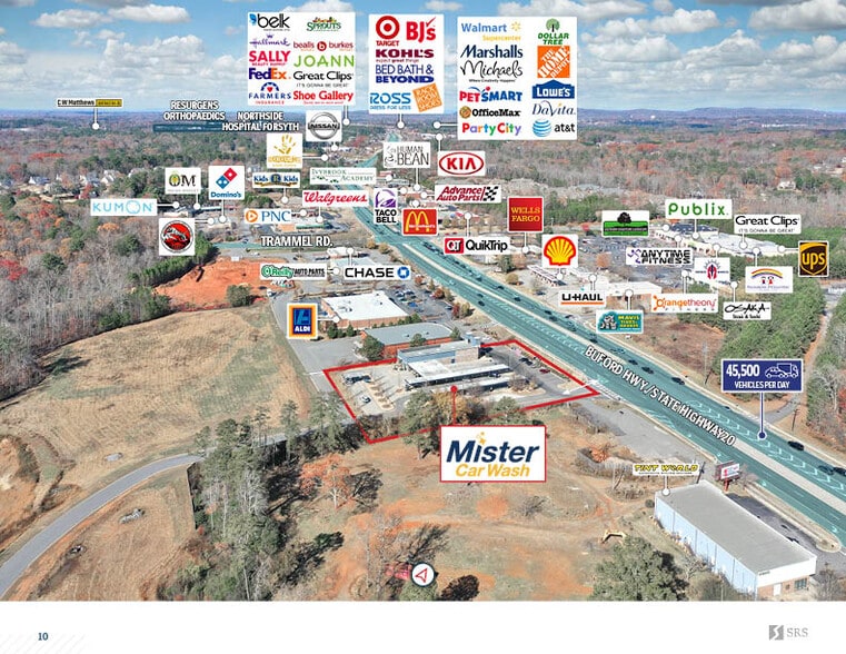 More Photos Of 1780 Buford Hwy, Cumming Carwash For Sale