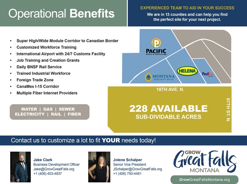 More Photos Of Great Falls Montana Agritech Park, Great Falls Land For Sale