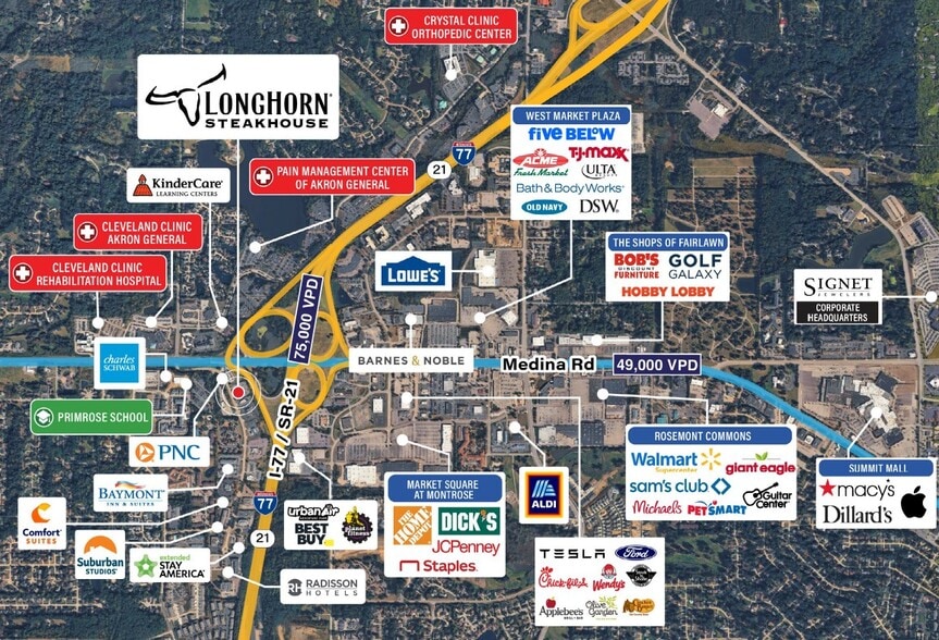 More Photos Of 45 Montrose West Ave, Copley Restaurant For Sale