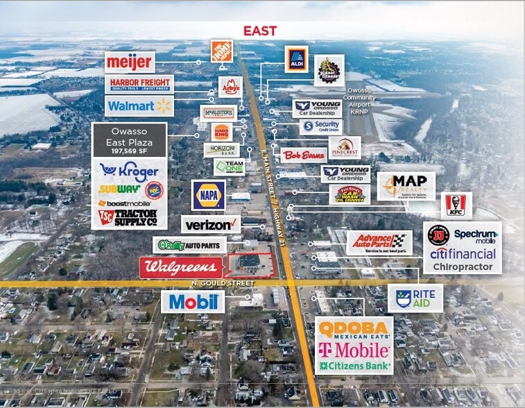 More Photos Of 1001 E M-21, Owosso Drugstore For Sale