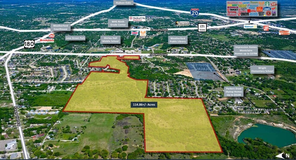 Primary Photo Of 0 Bowie Boulevard, Weatherford Land For Sale