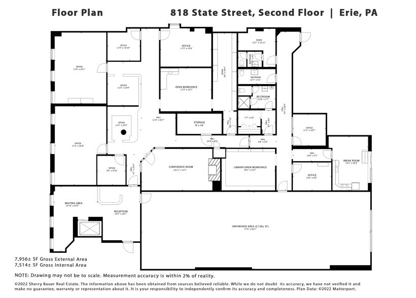 More Photos Of 818 State St, Erie Storefront Retail Office For Sale
