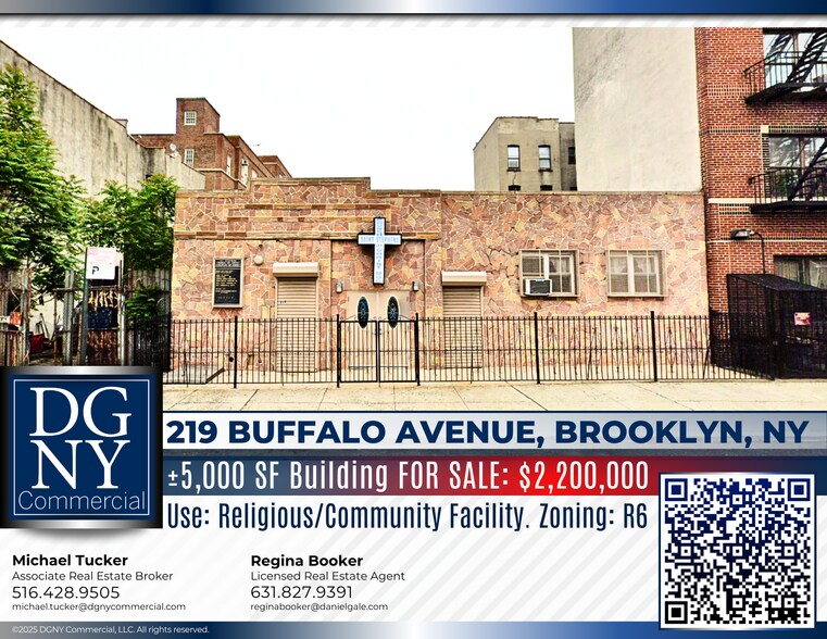 Primary Photo Of 219 Buffalo Ave, Brooklyn Specialty For Sale