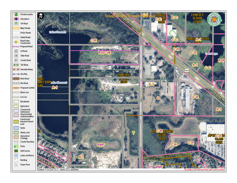 Primary Photo Of 1416 S Lake Pleasant Rd, Apopka Land For Sale