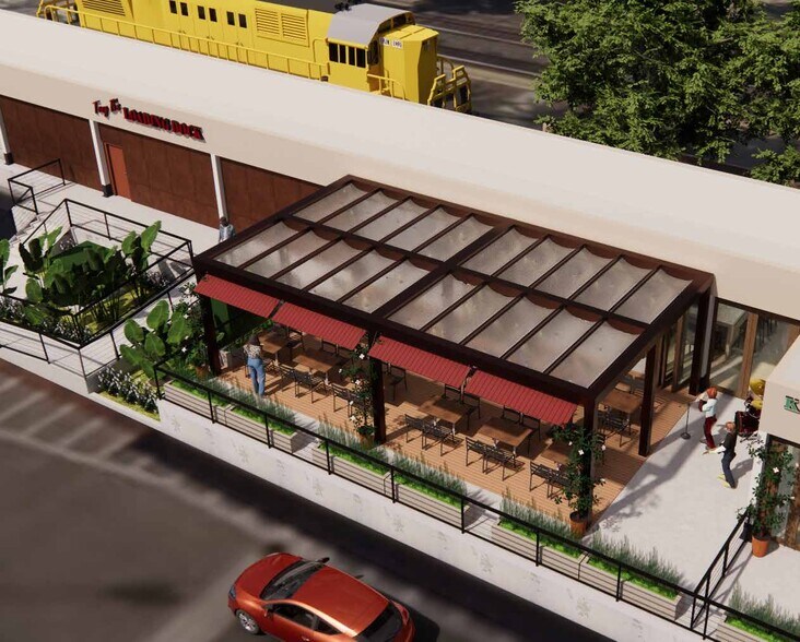 More Photos Of 120-160 E Santa Fe Ave, Fullerton Freestanding For Lease