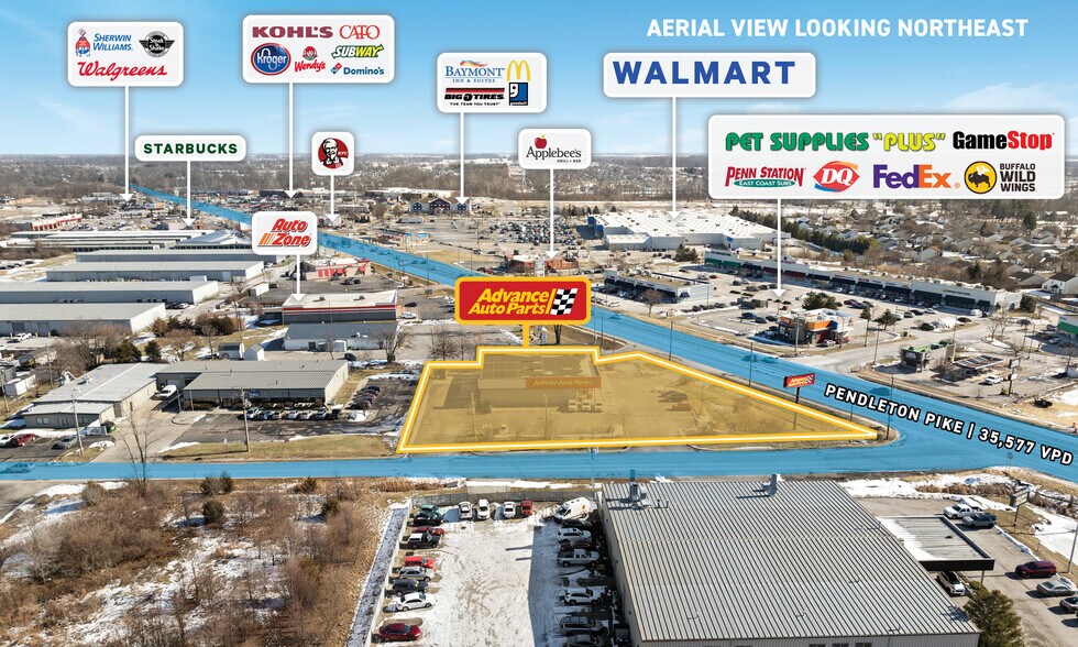 More Photos Of 10540 Pendleton Pike, Indianapolis Freestanding For Sale