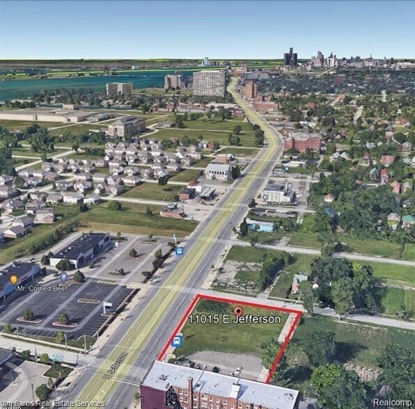 More Photos Of 11015-11039 E Jefferson Ave, Detroit Land For Sale