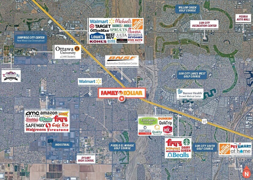 More Photos Of 12101 W Thunderbird Rd, El Mirage Freestanding For Sale